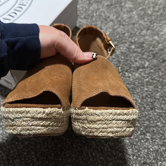 Steve Madden Josey brown suede wedge - Picture 4 of 8
